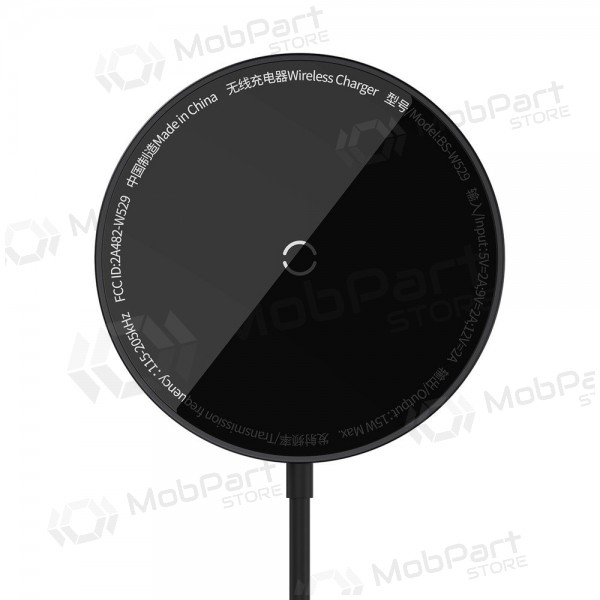 Ασύρματος φορτιστής MagSafe Baseus Simple Mini 3 15 W μαύρος