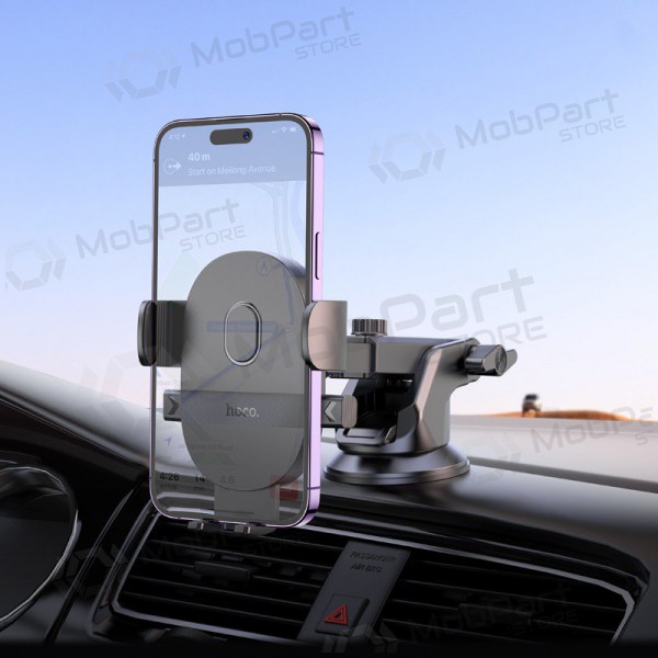 Θήκη τηλεφώνου αυτοκινήτου Hoco H19 μαύρος