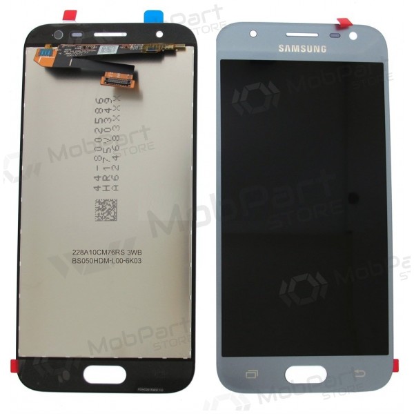 Samsung J330F Galaxy J3 (2017) οθόνη (ασήμι) (service pack) (γνησια)