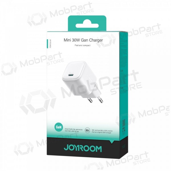 Φορτιστής Joyroom JR-TCG15 30W GaN USB-C άσπρο