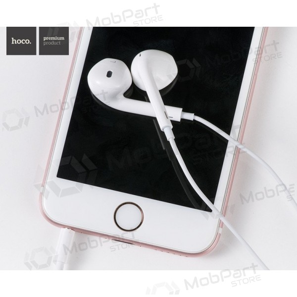 Handsfree ακουστικα HOCO M1 3,5mm (άσπρο)