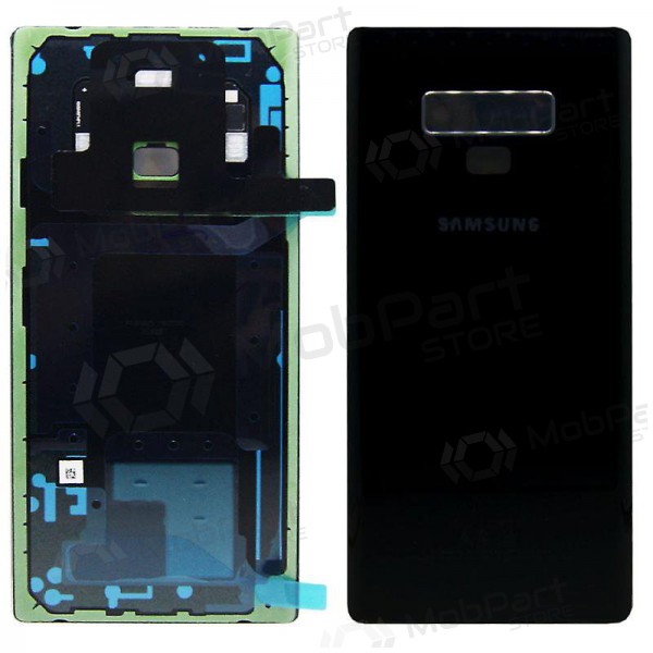 Samsung N960F Galaxy Note 9 πίσω κάλυμμα μπαταρίας μαύρος (Midnight Black) (μεταχειρισμένος grade B, γνησια)