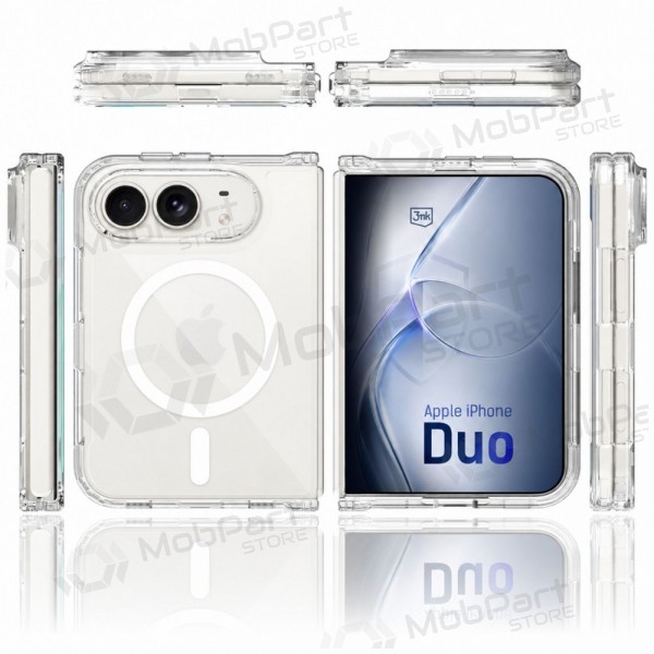 Θήκη Apple iPhone Duo -3mk Armor MagCase- (διαφανής)