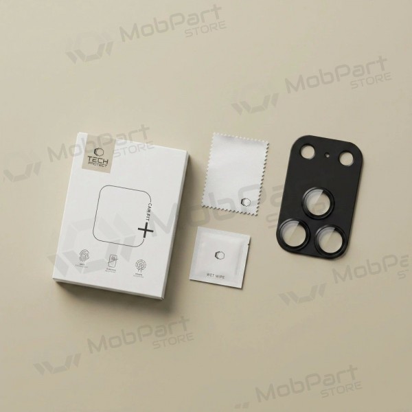 Προστασία κάμερας Apple iPhone 18 Pro - Tech-Protect CamFull Fit+ (μαύρο)