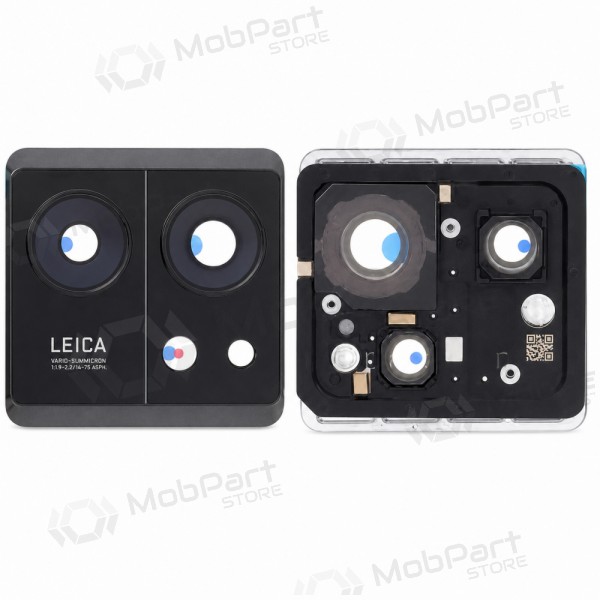 Γυαλί κάμερας Xiaomi 13T, 13T Pro με πλαίσιο (μαύρο)