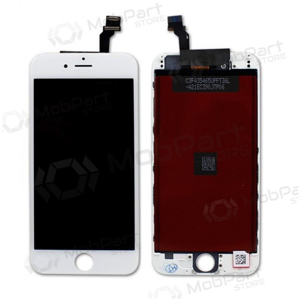 Οθόνη Apple iPhone 6 (λευκή) (ανακατασκευασμένη, γνήσια)