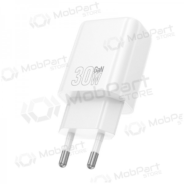 Φορτιστής τηλεφώνου Hoco N62 30 W GaN USB-C λευκός