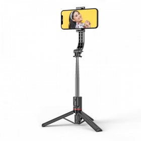 Μπαστούνι selfie τρίποδο Awei X50 για τηλέφωνο 113 cm Bluetooth μαύρο