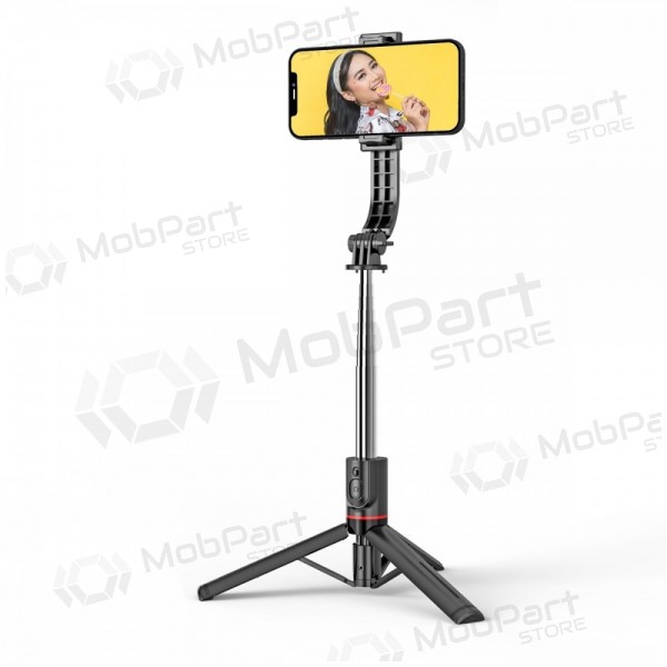 Μπαστούνι selfie τρίποδο Awei X50 για τηλέφωνο 113 cm Bluetooth μαύρο