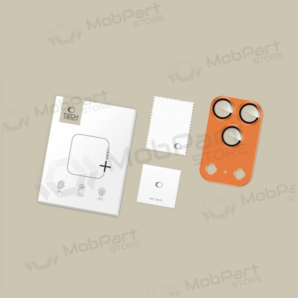 Προστασία κάμερας Apple iPhone 17 Pro Max - Tech-Protect CamFull Fit+ (Cosmic Orange)