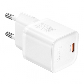 Φορτιστής τηλεφώνου Hoco N66 35 W GaN USB-C λευκός