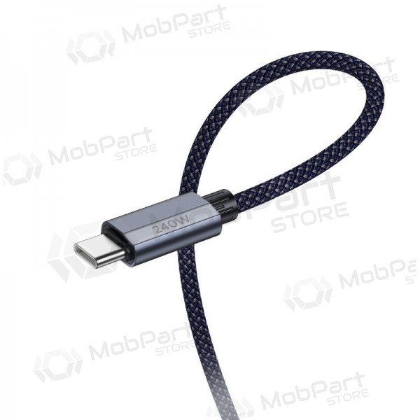 Καλώδιο USB-C Hoco U134 USB-C σε USB-C 1.8 m 240 W μαύρο