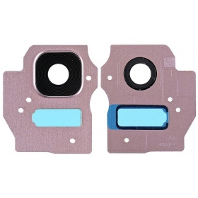 Samsung Galaxy S8+ τζαμάκι κάμερας (ροζ)