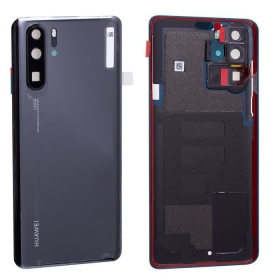 Huawei P30 Pro πίσω κάλυμμα μπαταρίας (μαύρος) (μεταχειρισμένος grade C, γνησια)