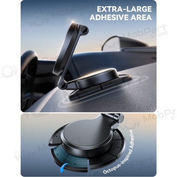 Automobilinis laikiklis-φορτιστής Joyroom JR-ZS408 (dashboard) 15W μαύρος