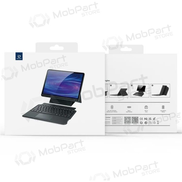 Θήκη Apple iPad Pro 11 2024, 2025 με πληκτρολόγιο - Dux Ducis DK (μαύρο)