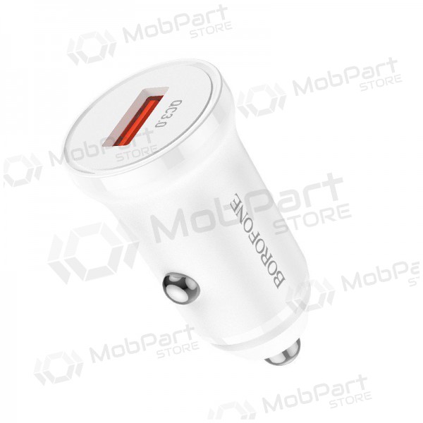 Φορτιστής automobilinis Borofone BZ18 Quick Charge 3.0 18W (άσπρο)
