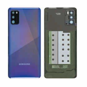 Samsung A415 Galaxy A41 2020 πίσω κάλυμμα μπαταρίας (μπλε) (μεταχειρισμένος grade C, γνησια)
