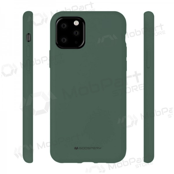 Θήκη Samsung Galaxy A22 4G Mercury - Silicone Case (σκούρο πράσινο)