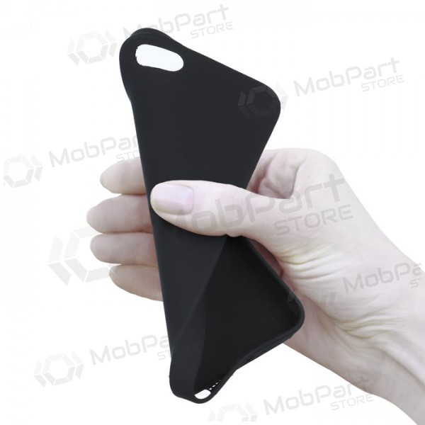 Θήκη Apple iPhone X / XS - Rubber TPU (μαύρη)