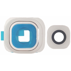 Samsung Galaxy S6 τζαμάκι κάμερας (άσπρο)