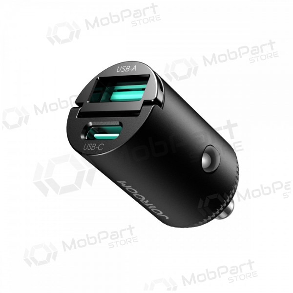 Φορτιστής αυτοκινήτου τηλεφώνου Joyroom JR-CCN18 65 W USB-C + USB-A μαύρος