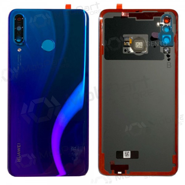 Huawei P30 Lite / P30 Lite New Edition 2020 48MP πίσω κάλυμμα μπαταρίας (Peacock Blue) (μεταχειρισμένος grade B, γνησια)