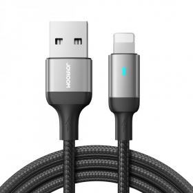 USB καλώδιο Joyroom S-UL012A10 USB to Lightning 2.4A 1.2m μαύρος