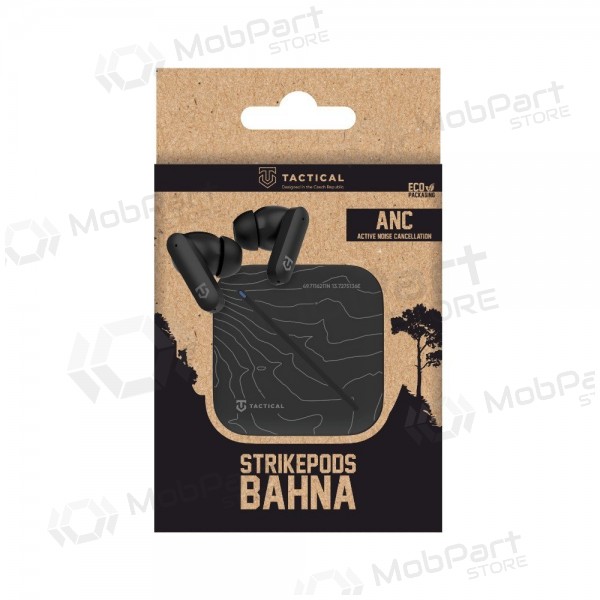 Ασύρματα ακουστικά Tactical StrikePods Bahna με μικρόφωνο USB-C μαύρα