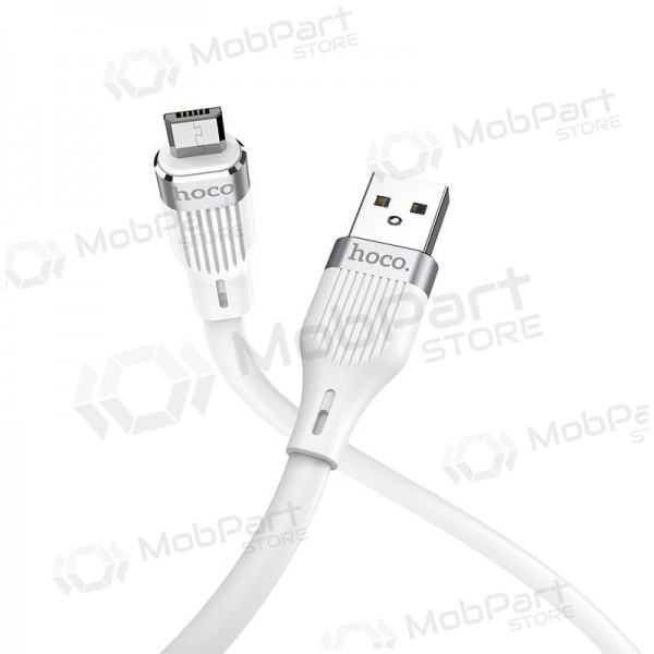 USB καλώδιο HOCO U72 lightning 1.2m silicone άσπρο