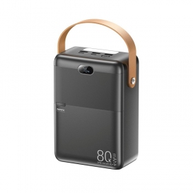 Εξωτερική μπαταρία Power Bank Remax RPP-118 22.5W 80000mAh μαύρος