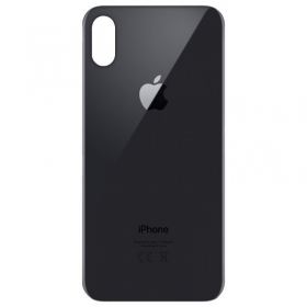 Apple iPhone X πίσω κάλυμμα μπαταρίας γκρί (space grey) (bigger hole for camera)