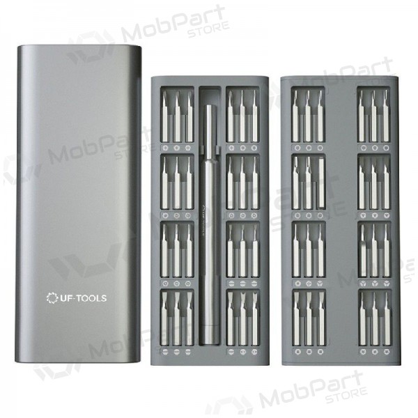 Atsuktuvų rinkinys UF-TOOLS su 48τεμ antgalių rinkiniu