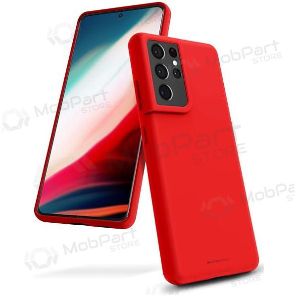 Θήκη Samsung Galaxy A15 Mercury - Silicone Case (κόκκινη)