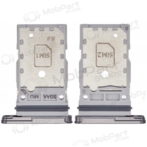 Θήκη κάρτας SIM Samsung Galaxy S23 FE (γραφίτης) (πρωτότυπο)