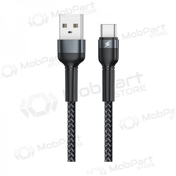 USB καλώδιο Remax RC-124a USB-A to USB-C 1.0m μαύρος