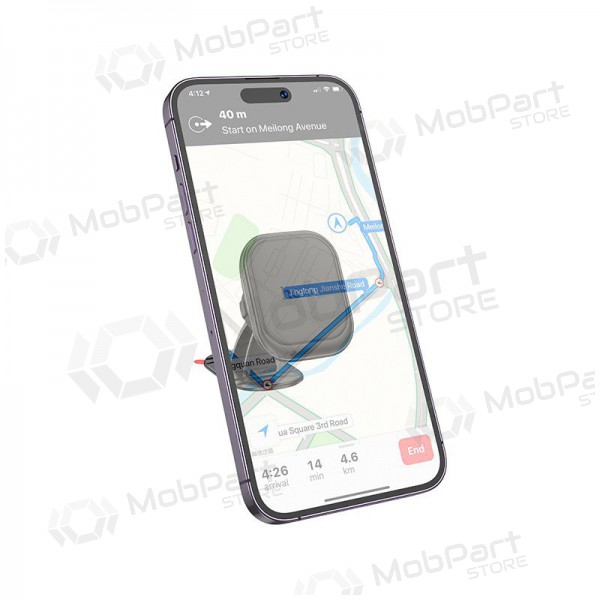 Θήκη τηλεφώνου αυτοκινήτου Hoco H30 mounted on the dashboard, magnetic