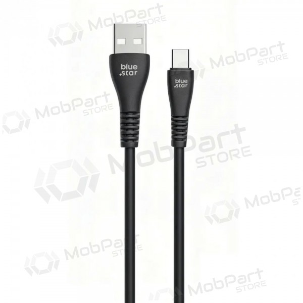 Καλώδιο Lightning Blue Star PJ-DG4-A USB-A σε Lightning 1 m μαύρο