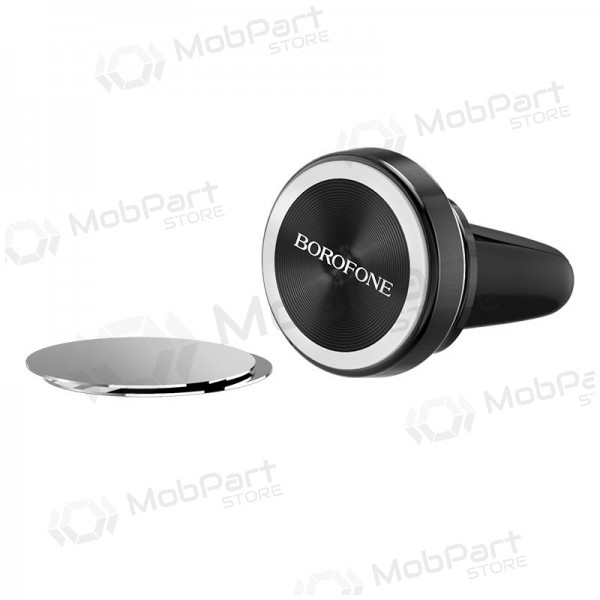 Automobilinis Γενικής telefono laikiklis Borofone BH6, mounted on ventilation grilles, magnetic, μαύρος