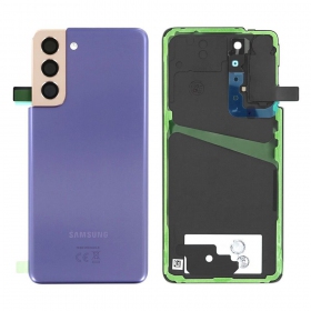 Samsung G991 Galaxy S21 5G πίσω κάλυμμα μπαταρίας (Phantom Violet) (μεταχειρισμένος grade C, γνησια)