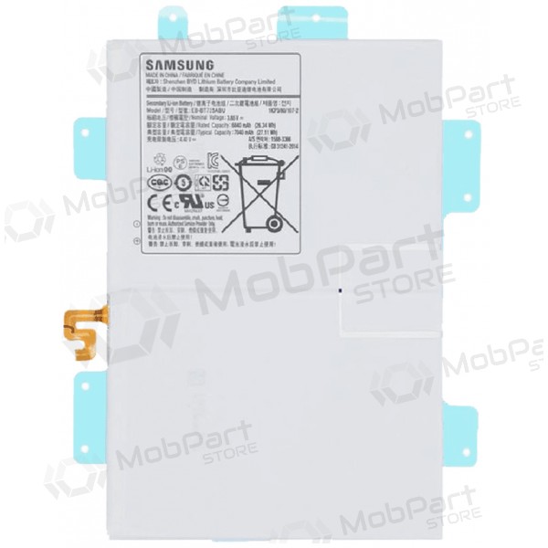 Akumuliatorius γνησια Samsung P610/P613/P615/P619/T720/T725/T860/T865 Tab S6/S6 Lite EB-BT725ABU 7040mAh (service pack)