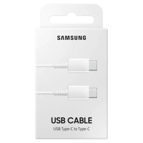 USB καλώδιο Samsung EP-DA705BWEGWW Type-C - Type-C 1.0m (άσπρο) (OEM)
