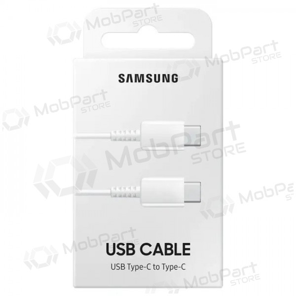 USB καλώδιο Samsung EP-DA705BWEGWW Type-C - Type-C 1.0m (άσπρο) (OEM)