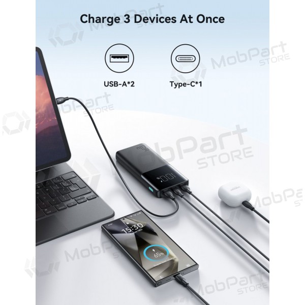 Εξωτερική μπαταρία Power Bank Joyroom JR-PBF20 22.5W 10000mAh μαύρος