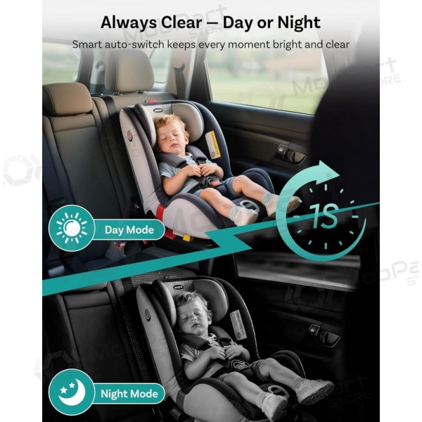 Ασύρματος προσαρμογέας CarPlay Ottocast Cabin Care CA520-T με λειτουργία παρακολούθησης παιδιών, μαύρος