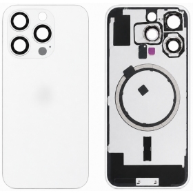 Πίσω κάλυμμα Apple iPhone 16 Pro (λευκό) (Premium)