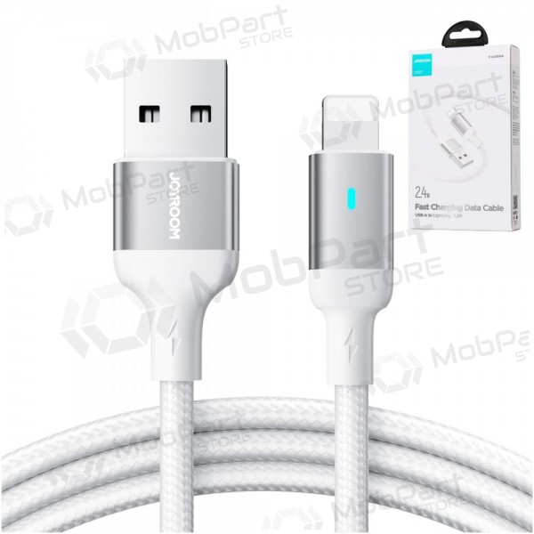 USB καλώδιο Joyroom S-UL012A10 USB to Lightning 2.4A 1.2m άσπρο