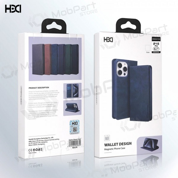 Samsung Galaxy A37 θήκη - HDD Magnetic Wallet Case (μαύρη)