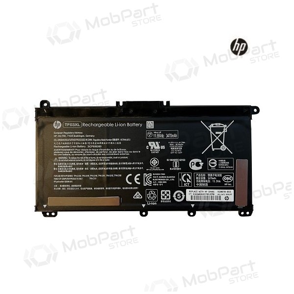 HP TF03XL, 3470mAh μπαταρία Laptop - PREMIUM