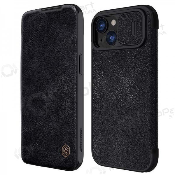 Apple iPhone 14 Plus θήκη „Nillkin Leather“ (μαύρος)